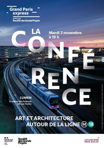 Conférence Art et Architecture autour de La Ligne 18 au Lumen, 3 nov 2026