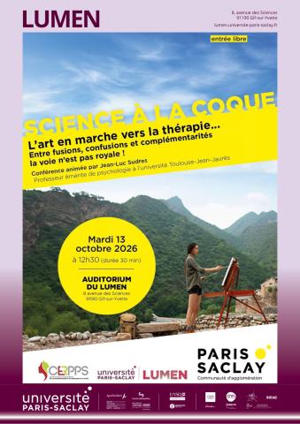 SCIENCE A LA COQUE : L'art en marche vers la thérapie... entre fusions, confusions et complémentarités, la voie n'est pas royale !