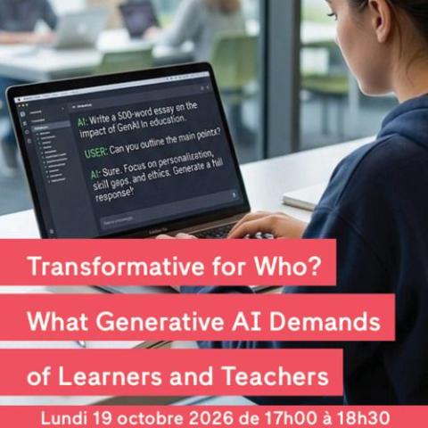 Transformative for Whom? What Generative AI Demands of Learners and Teachers
